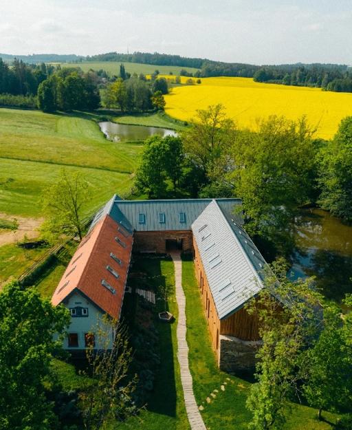 Mapa areálu Samota Hojšín